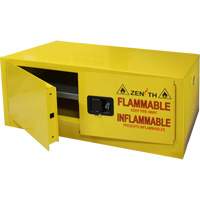 Armoire pour produits inflammables, 12 gal., 2 Porte(s), 43" La x 18" h x 18" p Pronet Distribution