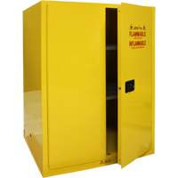 Armoire pour produits inflammables, 90 gal., 2 Porte(s), 43" La x 66" h x 34" p Pronet Distribution