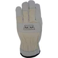 Cotton-Backed Drivers Gloves, Large, Grain Goatskin Palm Pronet Distribution