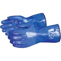 Gants r&eacute;sistants aux produits chimiques North Sea, Taille Petit, 11" lo, Nitrile, Doublure en Molleton, Gant de calibre hiver Pronet Distribution