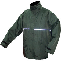Journeyman Waterproof Jacket, Nylon, Medium, Green Pronet Distribution