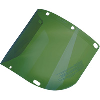 Dynamic Formed Faceshield, Polycarbonate, Green Tint Pronet Distribution
