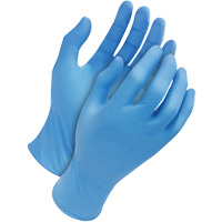Classic Disposable Gloves, Medium, Nitrile, 4-mil, Powder-Free, Blue Pronet Distribution