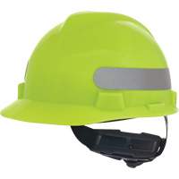 Casque de s&eacute;curit&eacute; &agrave; fentes V-Gard, R&eacute;pond aux normes CSA type 1, Suspension Rochet, Non ventil&eacute; Pronet Distribution