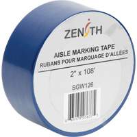 Aisle Marking Tape, 2" x 108', PVC, Blue Pronet Distribution