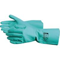 Gants r&eacute;sistants aux produits chimiques Chemstop, Taille 7, 12" lo, Nitrile, Doublure en Ouat&eacute;e, 15 mils Pronet Distribution