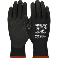 ATG MaxiFlex&reg; Cut Touchscreen Compatible Gloves, Size X-Small, 15 Gauge, Foam Nitrile Coated, Polyester/Kevlar&reg; Shell, ASTM ANSI Level A4/EN 388 Level 3/EN 388 Level D Pronet Distribution