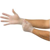 Gants jetables Derma Free MICROFLEX DF-850, 6,5/7/Petit, Vinyle, 3,1 mils/3,5 mils, Sans poudre, Transparent, Classe 2 Pronet Distribution