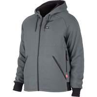 M12 Heated Hoodie Kit, Men's, 2X-Large, Grey, Polyester Pronet Distribution