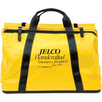 Vinyl Coated Drag Bag, Nylon, Black/Yellow Pronet Distribution