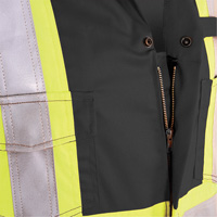 7702BK Combinaison ignifuge et r&eacute;sistant &agrave; l'arc &eacute;lectrique 88/12 FR-Tech, Taille 36, Noir, 9,7 cal/cm² Pronet Distribution