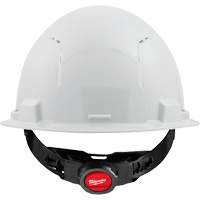 Front Brim Hardhat, Meets CSA Type 1, Ratchet Suspension, Vented Pronet Distribution