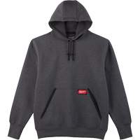 Heavy-Duty Pullover Hoodie, Men's, Small, Grey Pronet Distribution