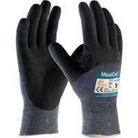 ATG MaxiCut&reg; Ultra Seamless Knit Cut Resistant Gloves, Size Large, 15 Gauge, Nitrile Coated, Engineered Yarn Shell, ASTM ANSI Level A3/EN 388 Level 5/EN 388 Level C Pronet Distribution