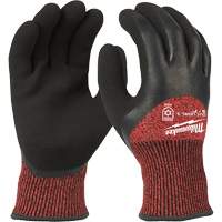 Winter Cut-Resistant Gloves, Size X-Large, 15 Gauge, Rubber Latex Coated, ANSI/ISEA 105 Level 3 Pronet Distribution