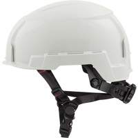 Helmet with Bolt Headlamp Mount, Ratchet Suspension Pronet Distribution