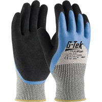 G-Tek&reg; PolyKor&reg; Insulated Cut-Resistant Glove, Size Small, 13 Gauge, Rubber Latex Coated, Engineered Yarn Shell, ANSI/ISEA 105 Level 3 Pronet Distribution