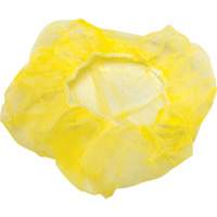 Bonnets bouffants, Polypropyl&egrave;ne, 21", Jaune Pronet Distribution
