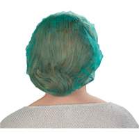 Bonnets bouffants, Polypropyl&egrave;ne, 21", Vert Pronet Distribution