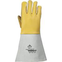 TIG Welding Gloves, Grain Elkhide, Size Small Pronet Distribution