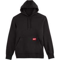 Midweight Pullover Hoodie, Men's, Small, Black Pronet Distribution