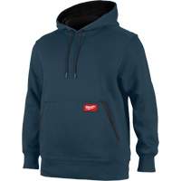 Midweight Pullover Hoodie, Men's, Small, Blue Pronet Distribution