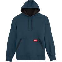 Midweight Pullover Hoodie, Men's, Small, Blue Pronet Distribution