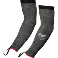 Manches de protection, Poly&eacute;thyl&egrave;ne, 16", ANSI/ISEA 105 niveau 5/EN 388 niveau E, Gris Pronet Distribution