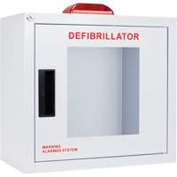 Standard Large AED Cabinet with Alarm & Strobe, Zoll AED Plus&reg;/Zoll AED 3/Cardio-Science/Physio-Control For, Non-Medical Pronet Distribution