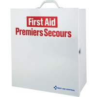 Armoire pour premiers soins SmartCompliance, R&eacute;pond &agrave; la norme CSA Z1220-17 type 3 environnements &agrave; haut risque, Petit (2-25 travailleurs) Pronet Distribution