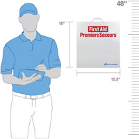 Armoire pour premiers soins SmartCompliance, R&eacute;pond &agrave; la norme CSA Z1220-17 type 3 environnements &agrave; haut risque, Petit (2-25 travailleurs) Pronet Distribution
