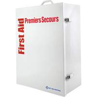 Armoire pour premiers soins SmartCompliance, R&eacute;pond &agrave; la norme CSA Z1220-17 type 3 environnements &agrave; haut risque, Moyen (26-50 travailleurs) Pronet Distribution