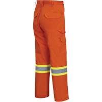 4462 Bright Safety Cargo Pants with Startech&reg; Tape, Cotton, 30, High Visibility Orange Pronet Distribution