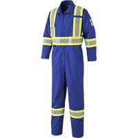 7704 FR-Tech&reg; High-Visibility Coveralls, Size 42, Royal Blue, 10 cal/cm²/9.7 cal/cm² Pronet Distribution