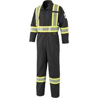 7702BKT FR-Tech&reg; Arc-Rated Coverall, Size 40 (Tall), Black, 10 cal/cm² Pronet Distribution