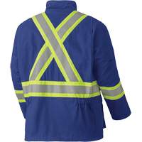 5523 Flame-Resistant Safety Parka, Small, Royal Blue, 58 cal/cm² Pronet Distribution