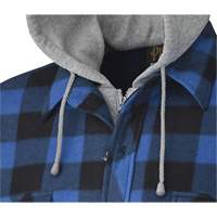 415SS Quilted Hooded Shirt, Men's, Small, Multi-Colour Pronet Distribution
