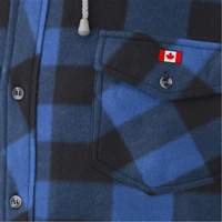415SS Quilted Hooded Shirt, Men's, Small, Multi-Colour Pronet Distribution