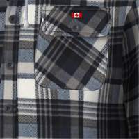 415BG Quilted Hooded Shirt, Men's, X-Small, Multi-Colour Pronet Distribution