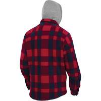 415RB Quilted Hooded Shirt, Men's, Small, Multi-Colour Pronet Distribution