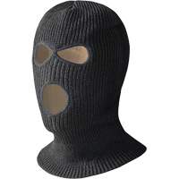5560A Cagoule doubl&eacute;e &agrave; trois trous, Noir Pronet Distribution