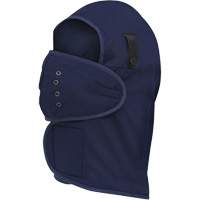 565N Long-Necked Hardhat Liner, Fleece Lining, One Size, Navy Blue Pronet Distribution