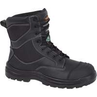 1050 Black Composite Safety Work Boots, Leather, Size 14, Impermeable Pronet Distribution