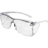 Guest-Gard OTG Safety Glasses, Clear Lens, ANSI Z87+/Meets/Exceeds CSA Z94.3 Pronet Distribution