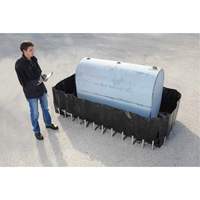 Ultra-275 Containment Sump&reg; Flexible Fuel Tank Container without Drain, 102" L x 48" W, 400 US gal. Capacity Pronet Distribution