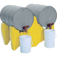 Support pour 2 barils &agrave; lhorizontale, 46,5" lo x 30" la x 31" ha Pronet Distribution