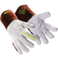 Gants de soudage HeatArmor 5058, Cuir fleur de ch&egrave;vre, Taille Petit/7 Pronet Distribution