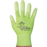 S21TXUGFN High-Visibility Cut-Resistant Gloves, Size 5/2X-Small, 21 Gauge, Nitrile Coated, TenActiv Shell, ASTM ANSI Level A9 Pronet Distribution