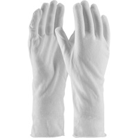 Gants d'inspection de qualit&eacute; sup&eacute;rieure CleanTeam, Coton, Poignet Non ourl&eacute;, Taille unique Pronet Distribution