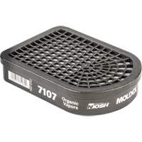 Cartouche pour respirateur semi-rectangulaire, Cartouche gaz/vapeur, Vapeur organique Pronet Distribution